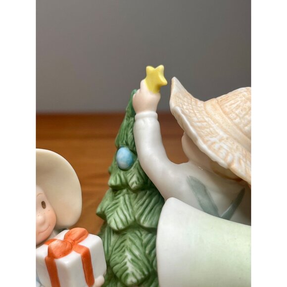 Vintage 1988 Homco, Masterpiece Circle Of Friends Christ Is The Star Of My Lif - Picture 7 of 12